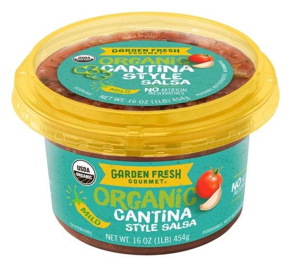 Garden Fresh Gourmet Organic Cantina Style Mild Salsa
