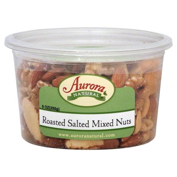 Aurora Natural Roasted Salted Mixed Nuts