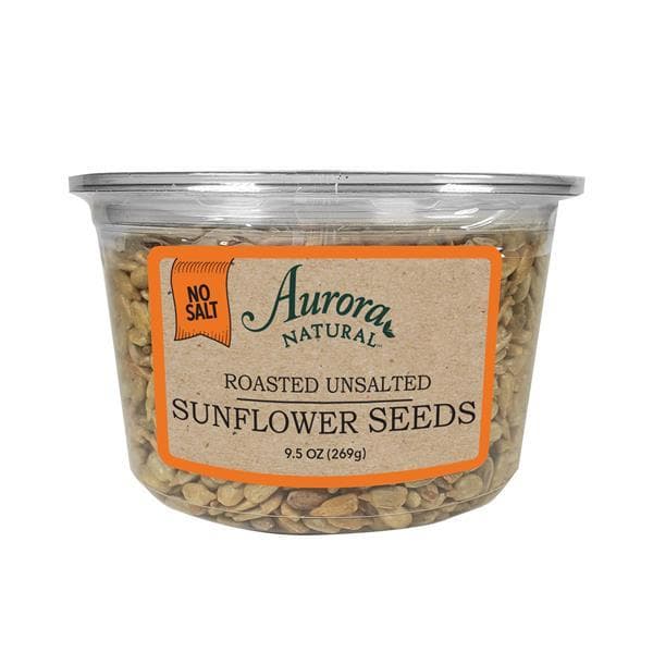 Aurora Natural Sunflower Seeds, Roasted, Salted