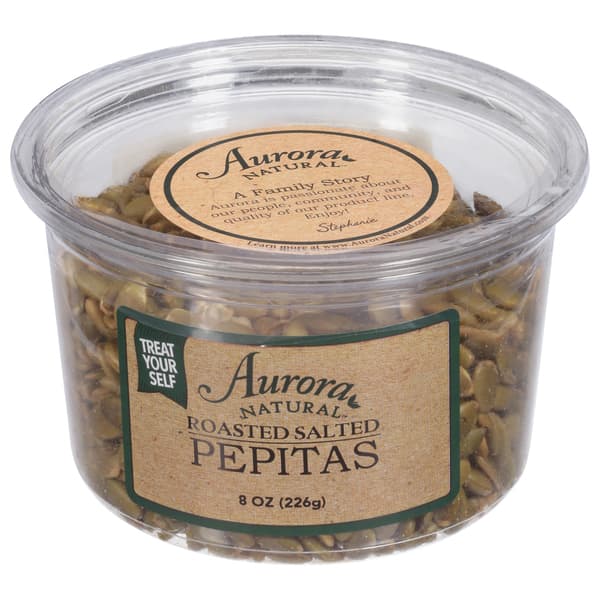 Aurora Natural Pepitas, Salted, Roasted