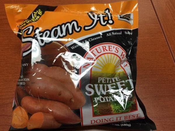 Sweet Potatoes Steamable