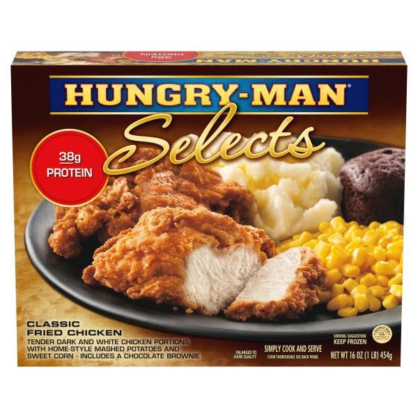 Hungryman Dinners Selects Fried Chicken