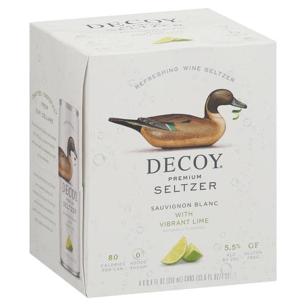 Decoy Seltzer Sauvignon Blanc With Lime