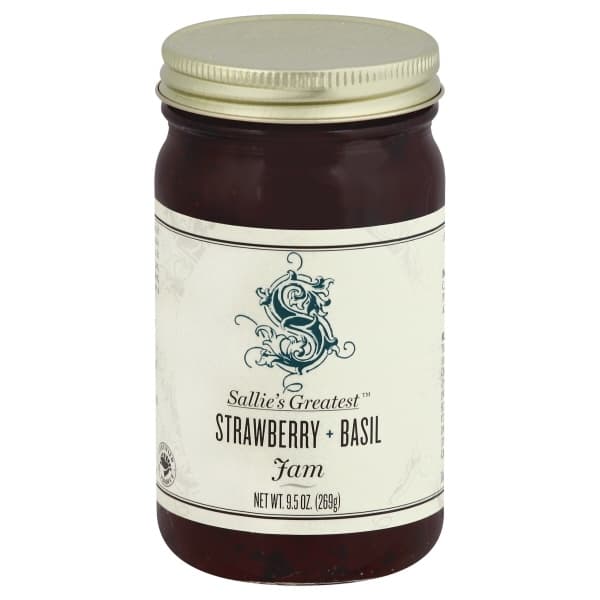 Sallies Greatest Strawberry & Basil Jam