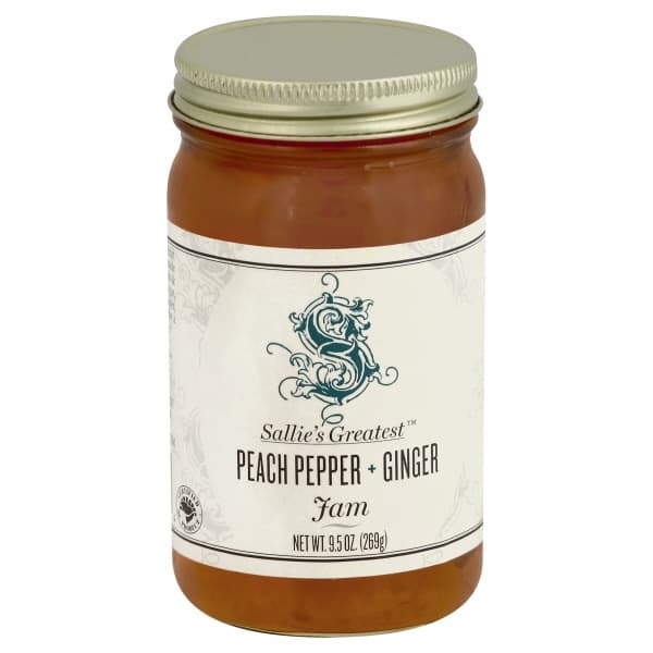 Sallies Greatest Peach Pepper & Ginger Jam