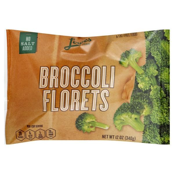 Lowes Foods Broccoli Florets No Salt Added