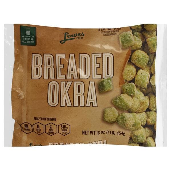 Lowes Foods Breaded Okra