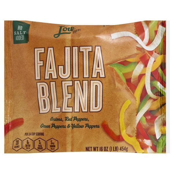 Lowes Foods Fajita Blend Vegetables No Salt Added