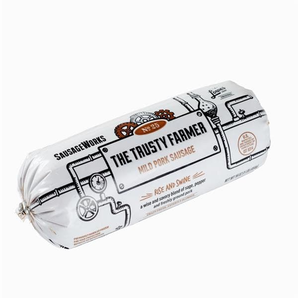 Sausageworks No. 25 The Trusty Farmer Mild Country Sausage Roll
