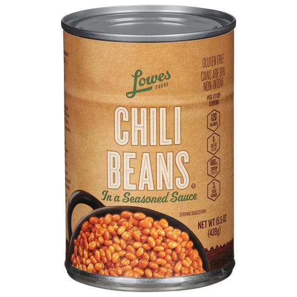Lowes Foods Seasoned Chili Beans