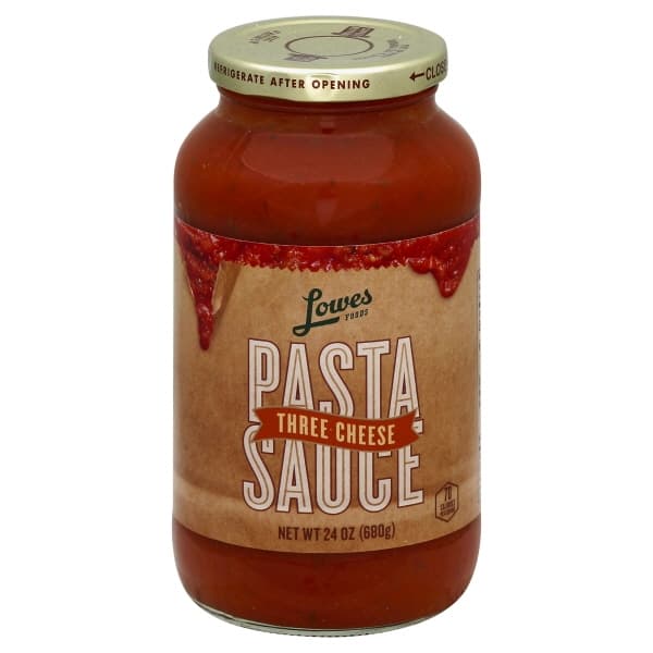 Lowes Foods Pasta Sauce Three Cheese