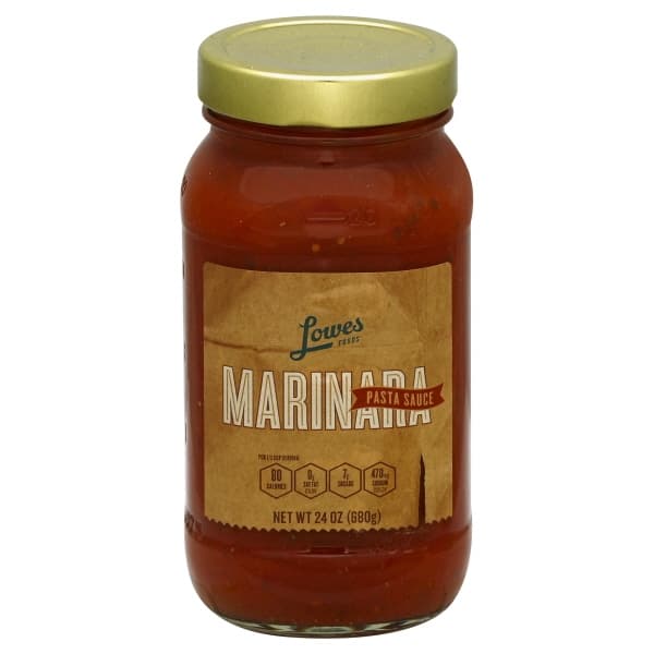 Lowes Foods Pasta Sauce Marinara
