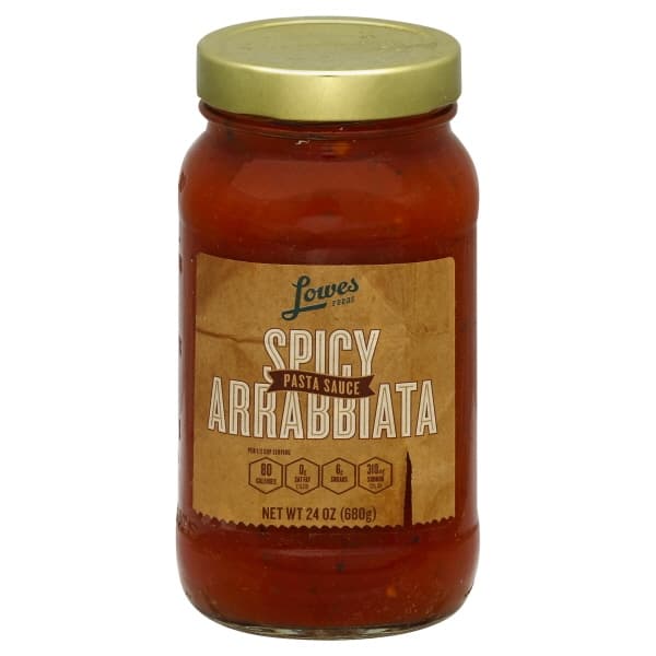 Lowes Foods Pasta Sauce Spice Arrabbiata