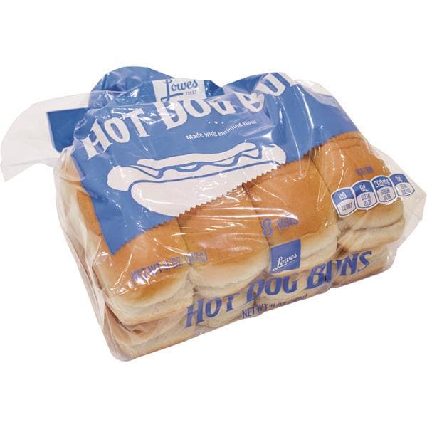 Lowes Foods Hot Dog Buns