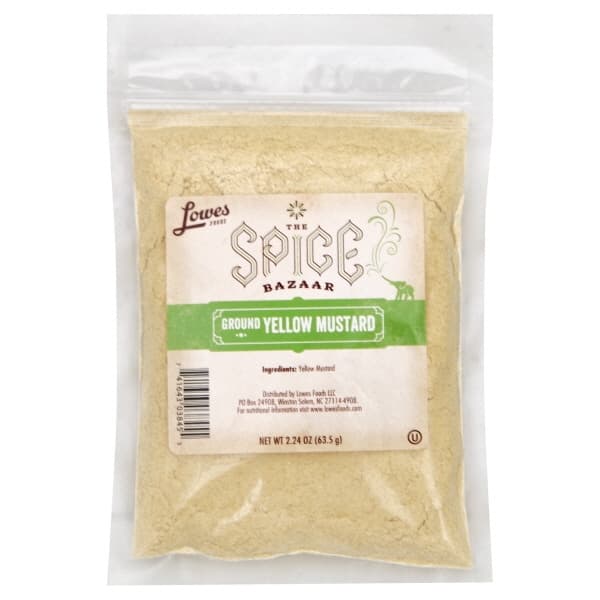 Spice Bazaar Ground Yellow Mustard