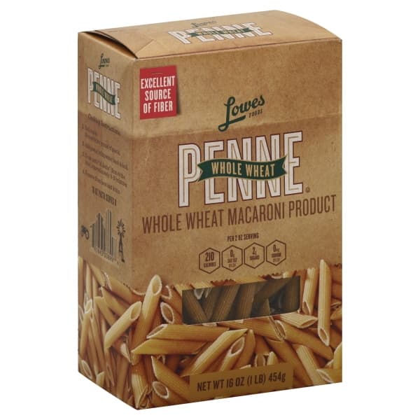 Lowes Foods Penne Whole Wheat