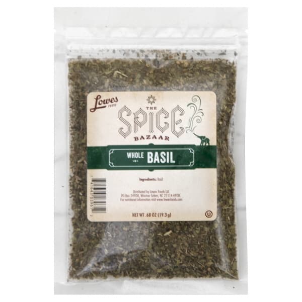 Spice Bazaar Basil Whole