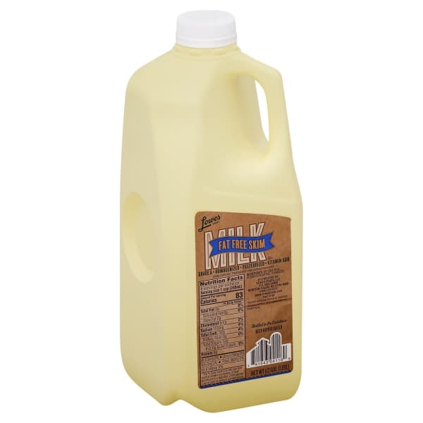 Lowes Foods Fat Free Skim Milk