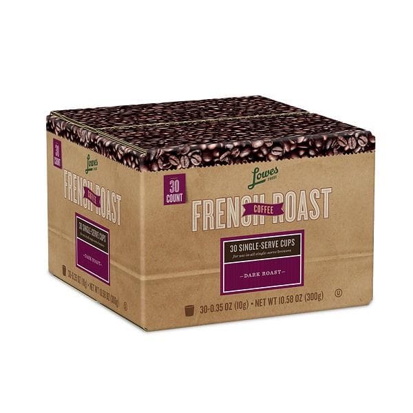 Lowes Foods Coffee French Roast Single-Serve