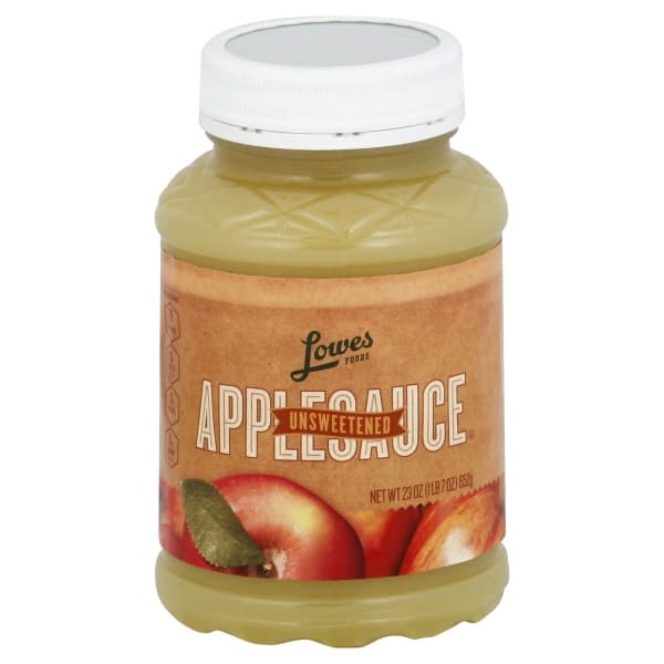 Lowes Foods Applesauce Natural