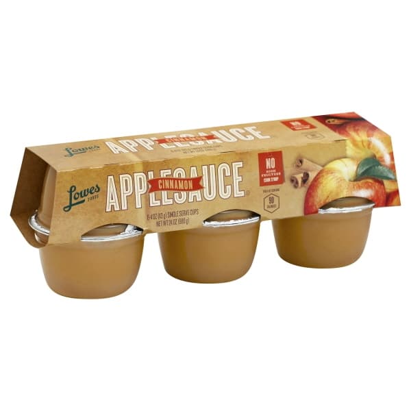 Lowes Foods Applesauce Cinnamon