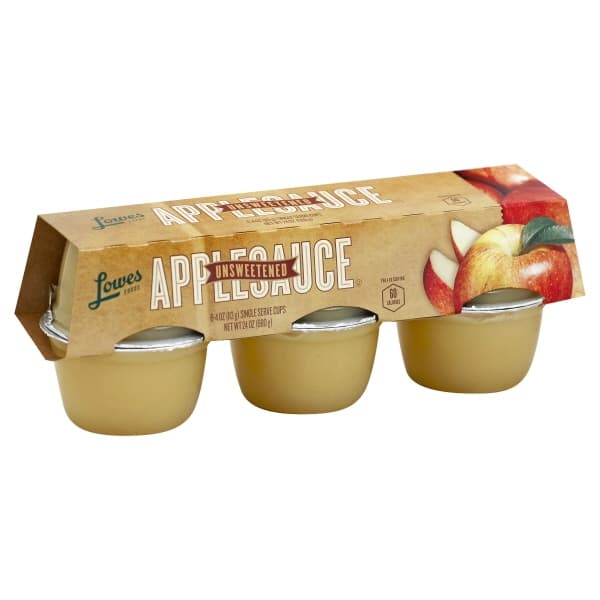 Lowes Foods Applesauce Natural Unsweetened