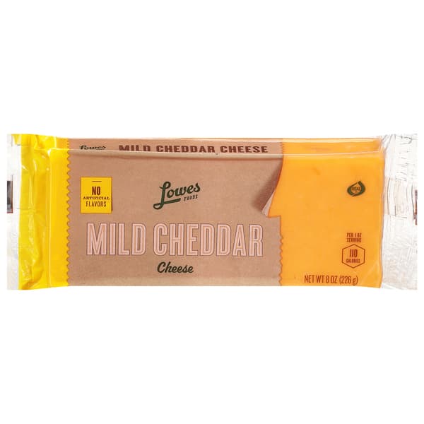 Lowes Foods Mild Cheddar Cheese Chunk