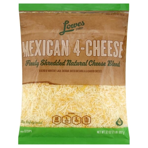 Lowes Foods Shredded Mexican Cheese