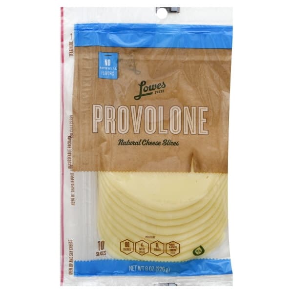 Lowes Foods Slices Provolone Cheese