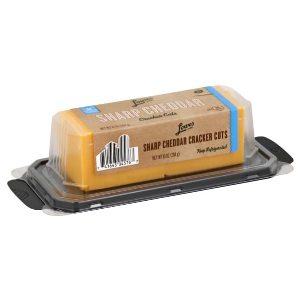 Lowes Foods Sharp Cheddar Cracker Cuts Cheese