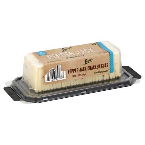 Lowes Foods Pepper Jack Cracker Cuts Cheese