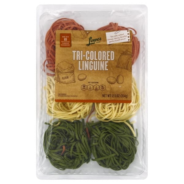 Lowes Foods Tri-Colored Linguine