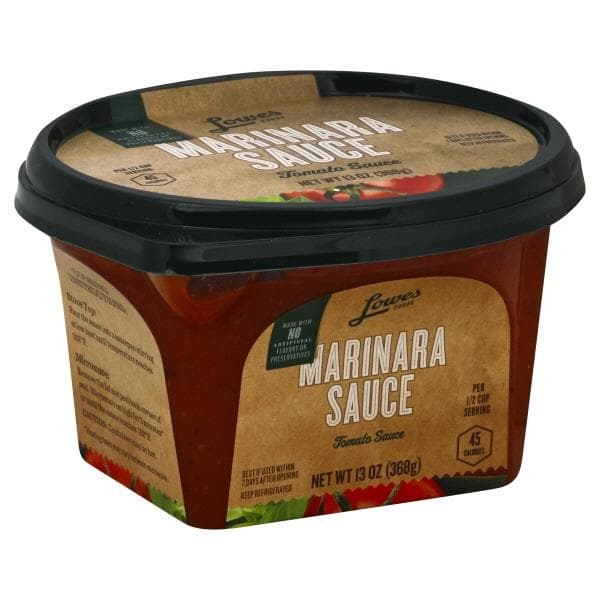 Lowes Foods Marinara Sauce