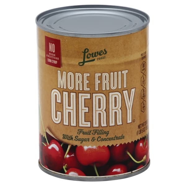 Lowes Foods Pie Filling Cherry
