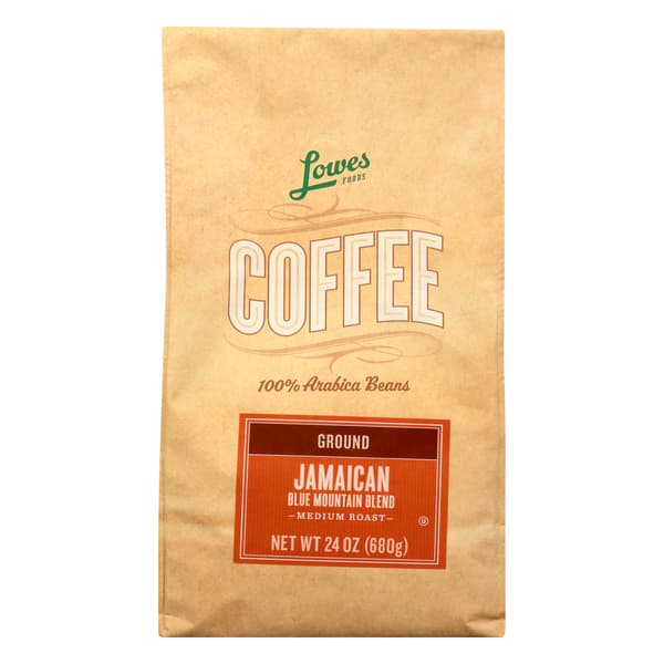 Lowes Foods Ground Jamaican Blue Mountain Blend Medium Roast Coffee