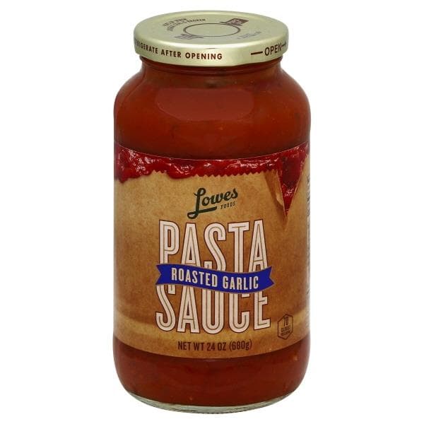Lowes Foods Pasta Sauce Roasted Garlic