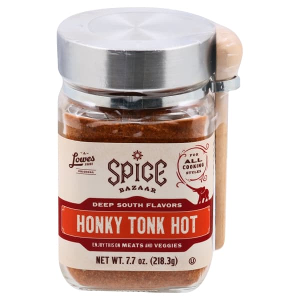 Spice Bazaar Deep South Flavors Honky Tonk Hot Seasoning