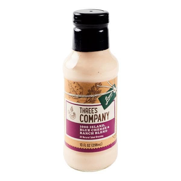 Lowes Foods Three'S Company 1000 Island Blue Cheese & Ranch Blend Salad Dressing