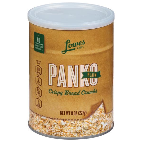 Lowes Foods Panko Crispy Bread Crumbs