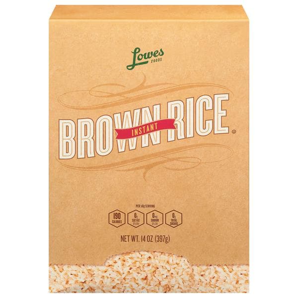 Lowes Foods Instant Brown Rice