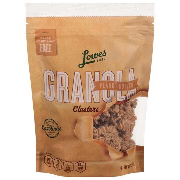 Lowes Foods Peanut Butter Granola Clusters