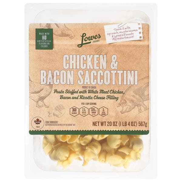 Lowes Foods Chicken Bacon Saccottini