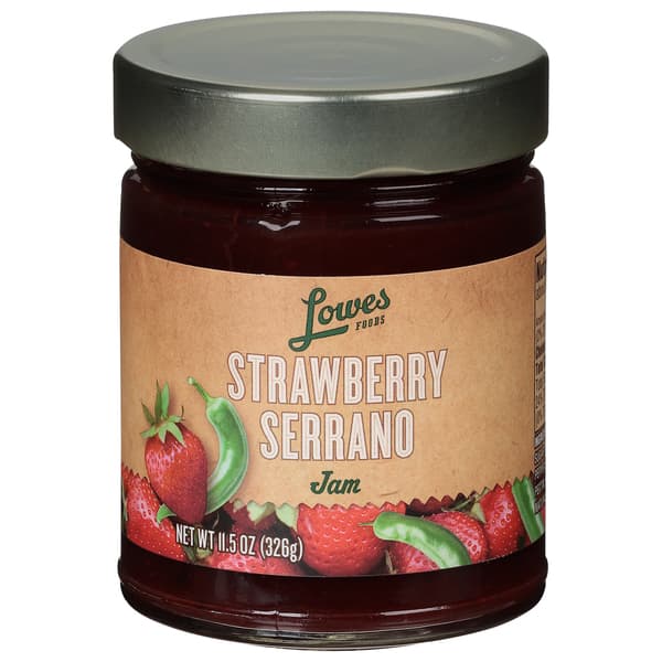 Lowes Foods Strawberry Serrano Jam