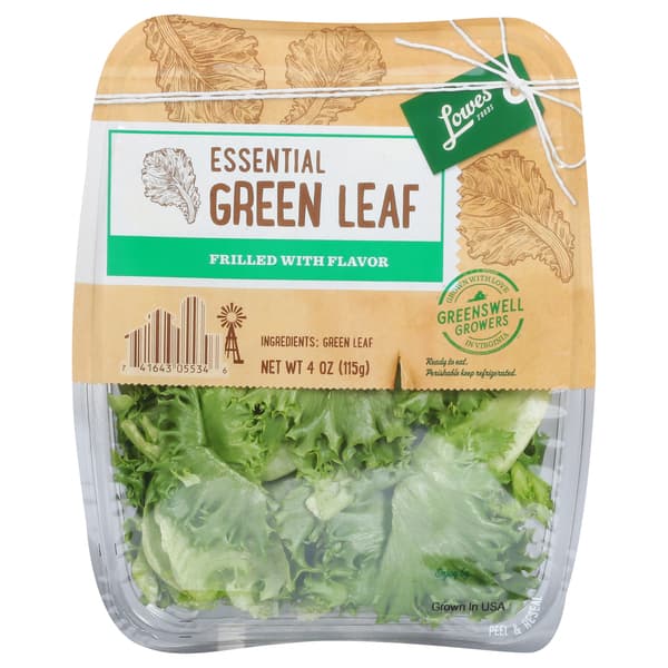 Lowes Foods Frilled With Flavor Essential Green Leaf