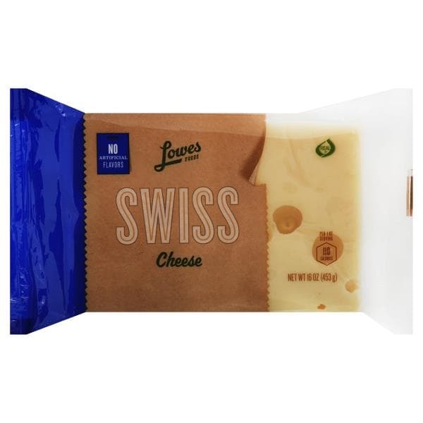 Lowes Foods Swiss Cheese Chunk