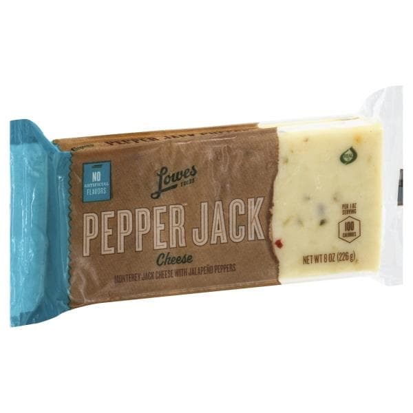 Lowes Foods Pepper Jack Cheese Chunk
