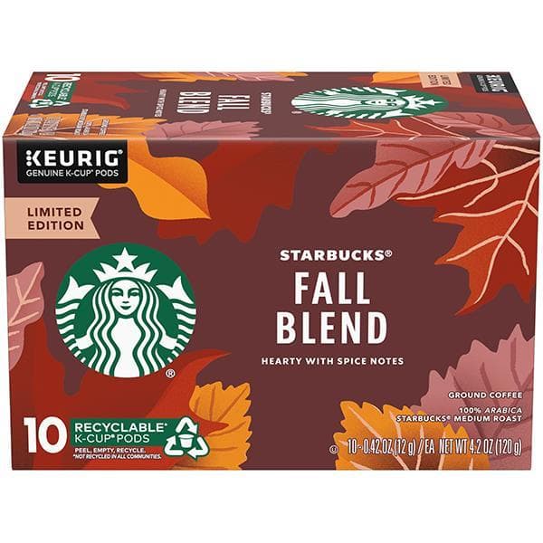 Starbucks Fall Blend Medium Roast K