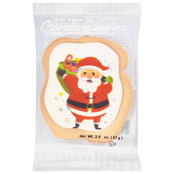 Merry Christmas Santa Clause Sugar Cookies