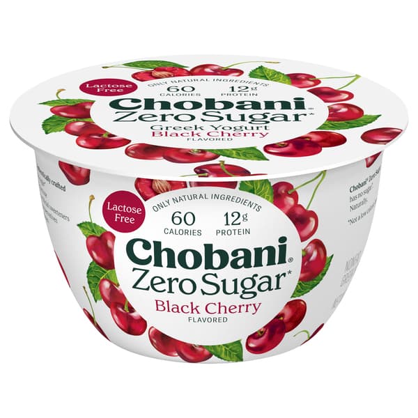 Chobani Zero Sugar Black Cherry