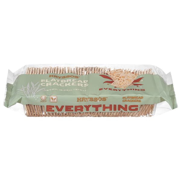 The Kryssos Co. Flatbread Crackers, Everything